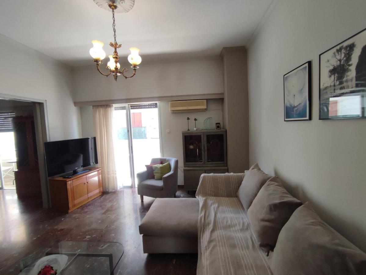 2 Br110 Sqm Free Parking Full Clima Apartment Patras Ngoại thất bức ảnh