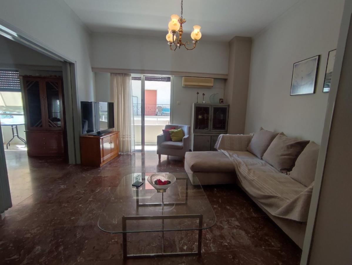 2 Br110 Sqm Free Parking Full Clima Apartment Patras Ngoại thất bức ảnh